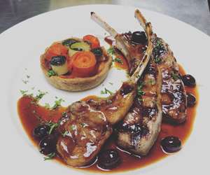 Grilled lamb chops 